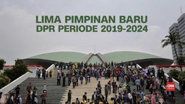 VIDEO: Lima Pimpinan Baru DPR Periode 2019-2014