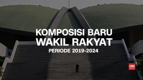 VIDEO: Komposisi Baru Wakil Rakyat 2019-2024