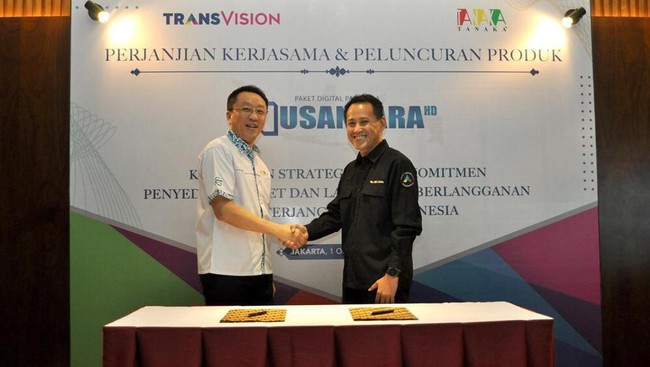 Transvision menawarkan Nusantara HD, paket hiburan digital dengan harga terjangkau untuk seluruh masyarakat di pelosok.