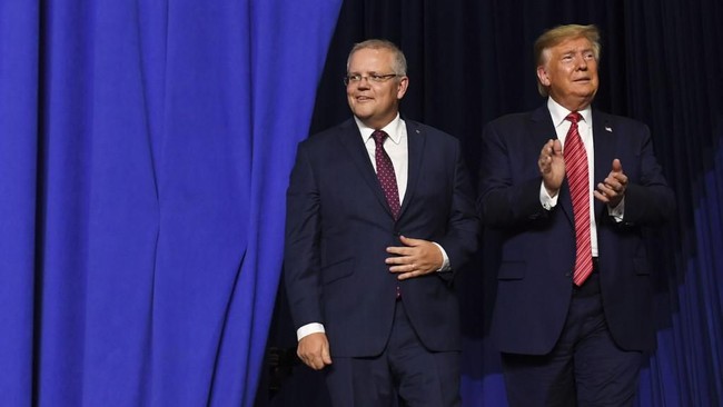 Donald Trump meminta bantuan PM Australia, Scott Morrison, untuk mendiskreditkan penyelidikan intervensi Rusia dalam pemilihan umum Amerika Serikat 2016 lalu.