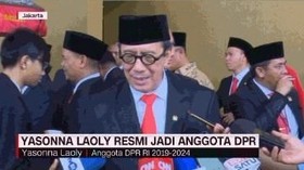 VIDEO: Yasonna Laoly Resmi Jadi Anggota DPR