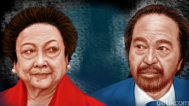 Gagal Move On, Megawati Buang Muka Saat Ketemu Surya Paloh
