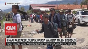 VIDEO: 9 Hari Pascakerusuhan, Warga Wamena Masih Eksodus