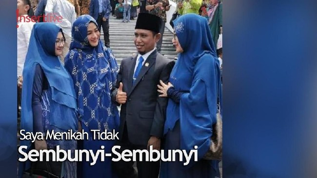 Lora Fadil Cerita Bawa 3 Istri Saat Dilantik Jadi Anggota DPR