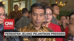 VIDEO: Jokowi Irit Bicara Tentang Pelantikan