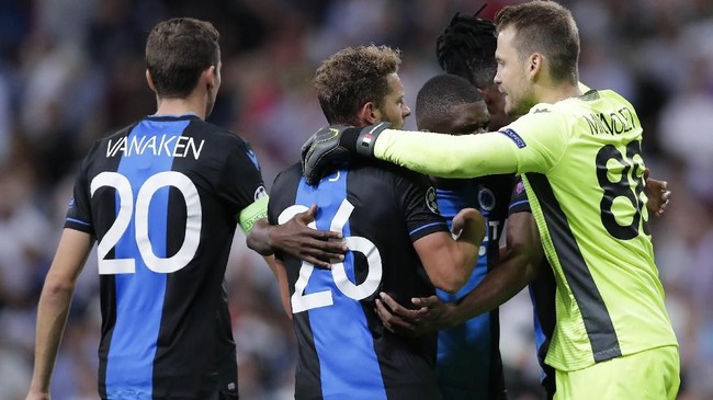 FOTO: Madrid Nyaris Dipermalukan Brugge di Liga Champions