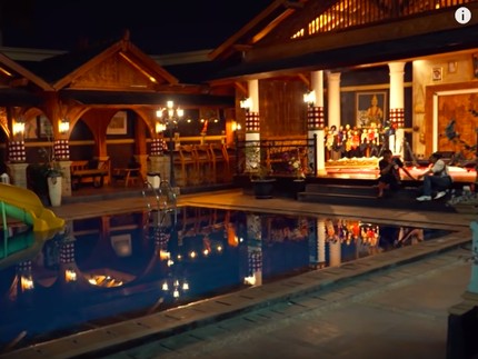 Wow! Rumah Mewah Sule Dilengkapi Mini Waterbom