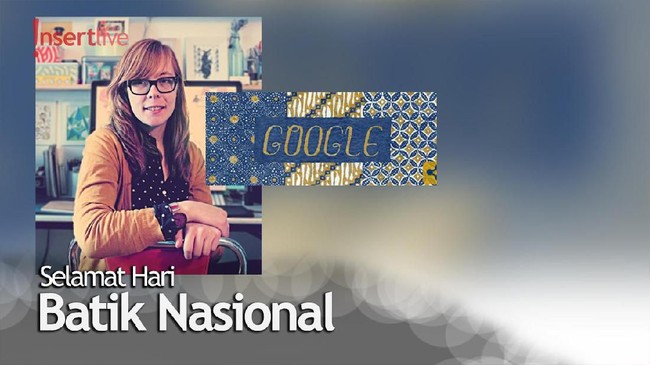 Ramaikan Hari Batik Nasional, Google Doodle tampil dengan Tema Batik