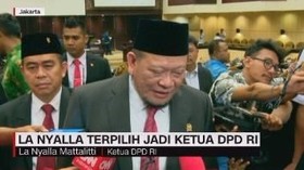 VIDEO: La Nyalla Terpilih Jadi Ketua DPD RI