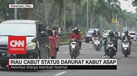 VIDEO: Riau Cabut Status Darurat Kabut Asap