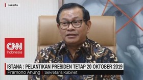 VIDEO - Istana: Pelantikan Presiden Tetap 20 Oktober 2019