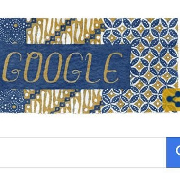 Google Doodle Ramaikan Hari Batik Nasional