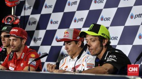 Dovizioso: Rossi Lebih Berbakat dibanding Marquez