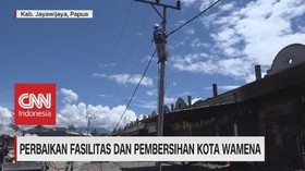 VIDEO: Perbaikan Fasilitas & Pembersihan Kota Wamena