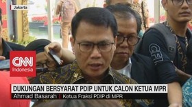 VIDEO: Dukungan Bersyarat PDIP Untuk Calon Ketua MPR
