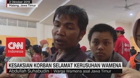 VIDEO: Kesaksian Korban Selamat Kerusuhan Wamena