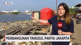 VIDEO: Menengok Pembangunan Tanggul Pantai Jakarta