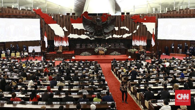 DPR masih menunggu pemerintah menyerahkan draf RUU omnibus law yang masuk daftar Prolegnas 2020.