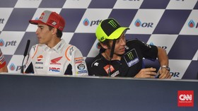 Rossi: Marquez Sulit Jadi Juara Dunia