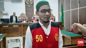 Bacakan Pleidoi, Abdul Ghani Ngabalin Terima Tuntutan Jaksa