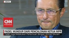 VIDEO: Fadel Mundur Dari Pencalonan Ketua MPR