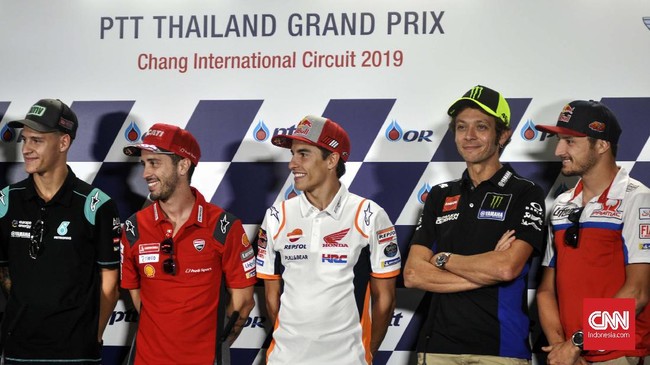 MotoGP Thailand 2020, 20-22 Maret 2020, dipastikan berjalan sesuai jadwal setelah dinyatakan bebas dari ancaman virus corona.