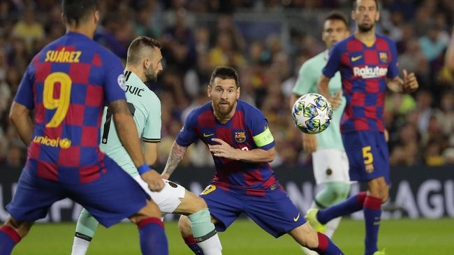 Kata-kata Sakti Messi Kunci Barcelona Bungkam Inter