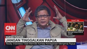 VIDEO: Rocky: Negara Biarkan Kekerasan Terjadi di Papua