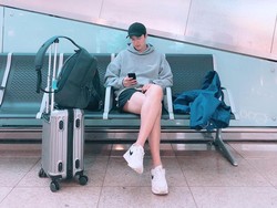 Serba Dior, Pakaian Mewah Lee Min Ho Saat Terbang ke Bali