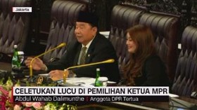 VIDEO: Celetukan Lucu di Pemilihan Ketua MPR