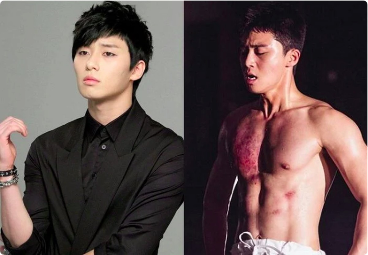 Memiliki bentuk badan berotot menjadi salah satu keharusan bagi artis Korea&period; Namun&comma; 6 idol ini memiliki tubuh berotot serta wajah yang imut&period;