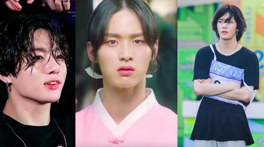 3 idol pria ini dinilai sangat cocok dengan rambut gondrong.