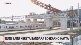 VIDEO: Rute Baru Kereta Bandara Soekarno-Hatta