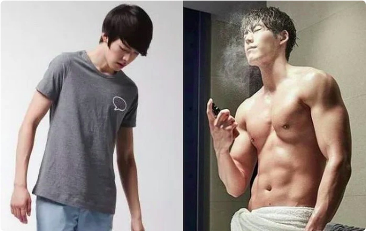 Memiliki bentuk badan berotot menjadi salah satu keharusan bagi artis Korea&period; Namun&comma; 6 idol ini memiliki tubuh berotot serta wajah yang imut&period;