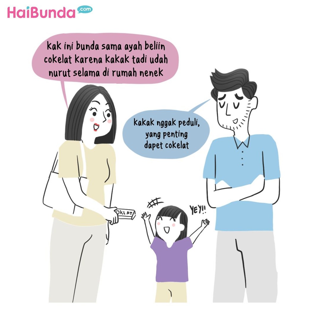 Tingkah anak yang kadang drama kadang bikin perasaan orang tua gemas, kesal, dan geli. Apakah drama anak kesayangan bunda sama dengan drama kakak di komik ini?