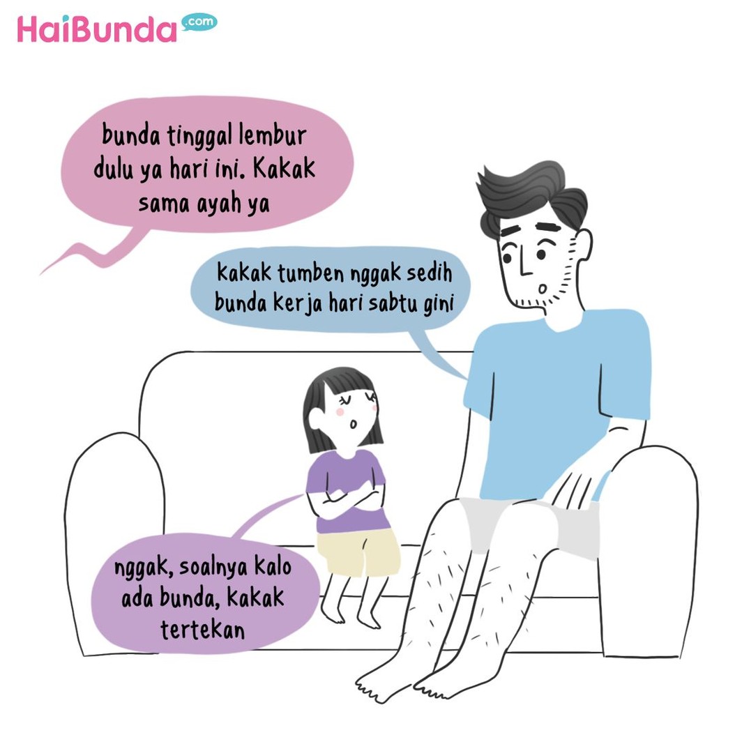 Tingkah anak yang kadang drama kadang bikin perasaan orang tua gemas, kesal, dan geli. Apakah drama anak kesayangan bunda sama dengan drama kakak di komik ini?
