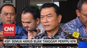 VIDEO - KSP: Semua Harus Bijak Tanggapi Perppu KPK