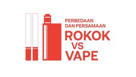 INFOGRAFIS: Perbedaan dan Persamaan Rokok vs Vape
