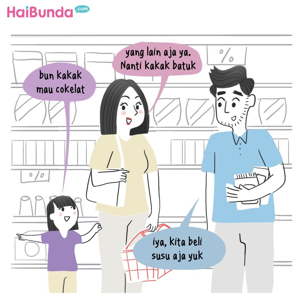 Tingkah anak yang kadang drama kadang bikin perasaan orang tua gemas, kesal, dan geli. Apakah drama anak kesayangan bunda sama dengan drama kakak di komik ini?
