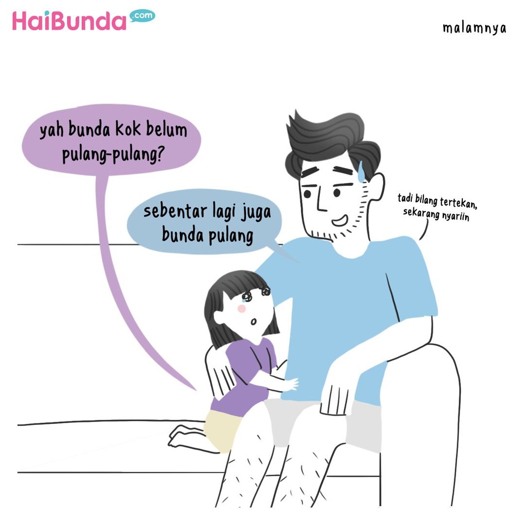 Tingkah anak yang kadang drama kadang bikin perasaan orang tua gemas, kesal, dan geli. Apakah drama anak kesayangan bunda sama dengan drama kakak di komik ini?