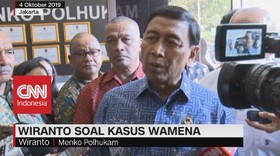 VIDEO: Tanggapan Wiranto Soal Kasus Wamena