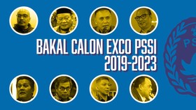INFOGRAFIS: Calon Ketua Umum, Wakil, dan Exco PSSI 2019-2023