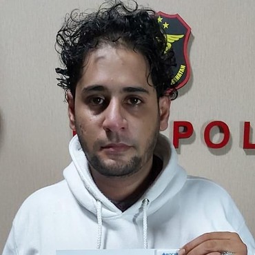 Begini Penampakan Suami Dhawiya Usai Ditangkap Polisi