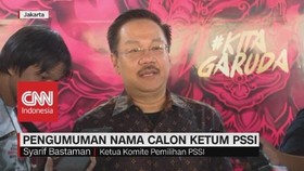 VIDEO: Pengumuman Nama Calon Ketum PSSI