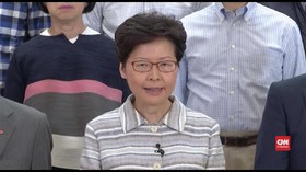 VIDEO: Pemimpin Hong Kong Tak Lagi Toleransi Demo Rusuh