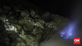 Kemendikbud Ajukan Kawah Ijen Jadi Geopark UNESCO