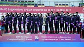 FOTO: Indonesia Juara Dunia dan Bawa Pulang Piala Suhandinata Indonesia berhasil menjadi juara Kejuaraan Dunia Badminton Junior dan membawa pulang Piala Suhandinata. Berikut foto-foto kemenangan indonesia.
