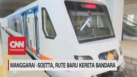 VIDEO: Manggarai-Soetta, Rute Baru Kereta Bandara