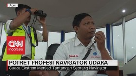 VIDEO: Potret Profesi Navigator Udara