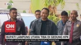 VIDEO: Bupati Lampung Utara Terjaring OTT KPK